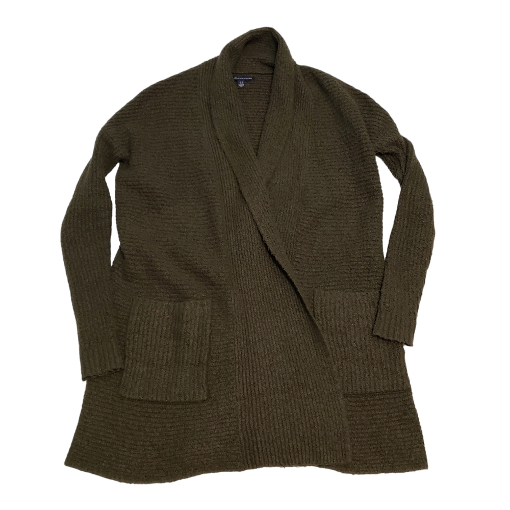 American Eagle Outfitters Oversize Long Open Front Cardigan